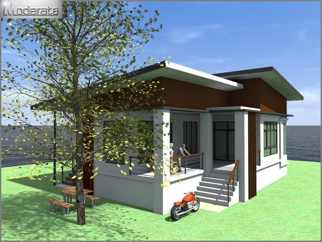 แบบบ้านโมเดิร์นรีสอร์ท